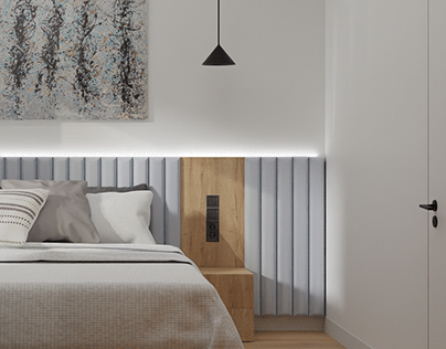 Small minimalist bedroom