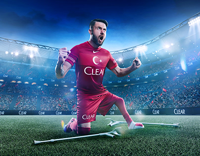 CLEAR x TURKISH NATIONAL AMPUTEE FOOTBALL TEAM