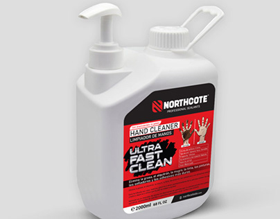 Hand Cleaner Industrial 2L. Packaging NORTHCOTE®