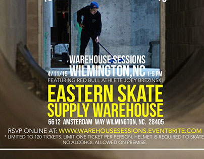 Warehouse Sessions Flyer