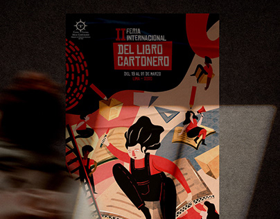 Afiche Feria Internacional del Libro Cartonero