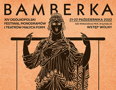 Theater Poster for "BAMBERKA" Festival