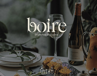 BOIRE | Logo and Visual Identity Design