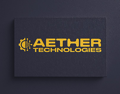 Aether Technologies _ Logo Design _ Awais Ziaee