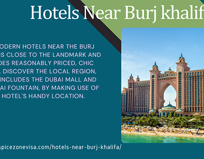 Hotels Near Burj khalifa