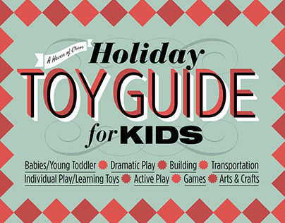 Design for "Holiday Toy Guide for Kids" Blog Post