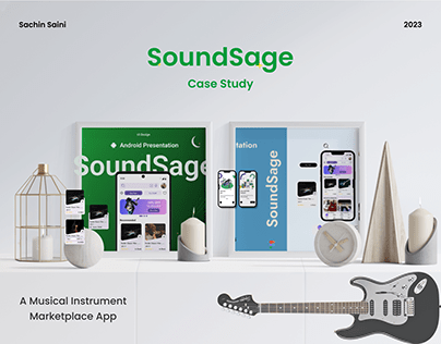 UX Case Study - SoundSage A E-commerece App