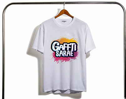 Graffiti typography t-shirt Design