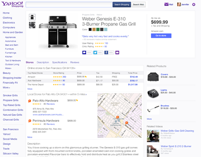 Yahoo! Product Search