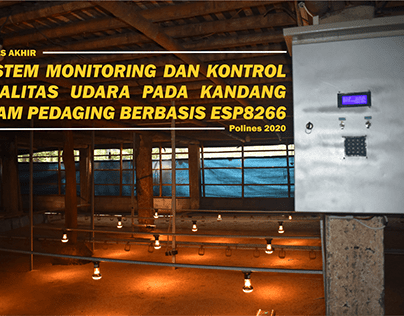 Air Quality Monitoring and Control System Broiler Cage