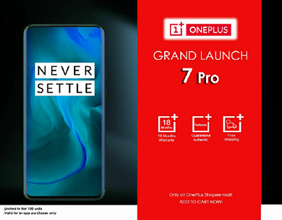 Launching ONEPLUS 7pro ad
