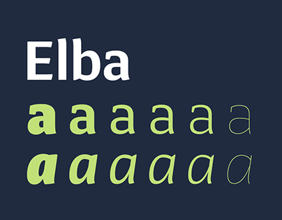 Elba | Typeface Family