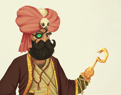 Character design - Arabic Pirate