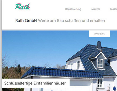 Webseite Rath GmbH, Hohenaspe