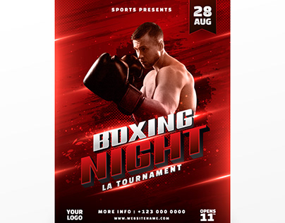 Boxing Night Poster