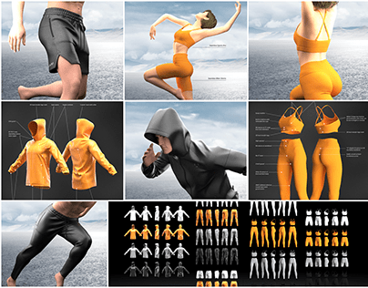 AJANI Sportswear 3D Concept