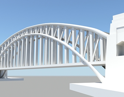 Sydney Harbour Bridge 3D Model