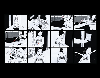 Storyboards - Alternate Ending to Black Swan 2011