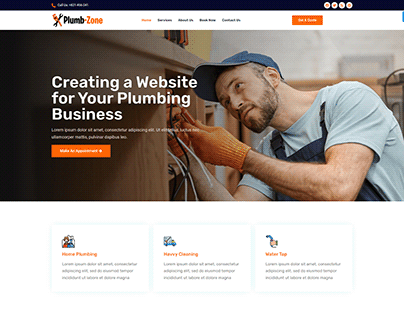 Plumb Zone Plumber WordPress Theme​