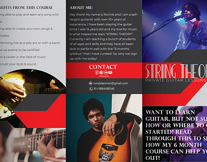 Guitar Class Brochure