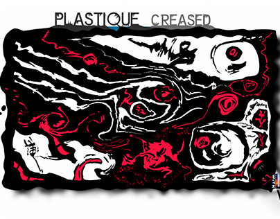 Creased Plastique