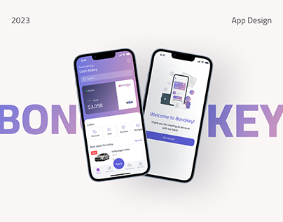 Bonokey - Fintech mobile app | Finance/Banking app