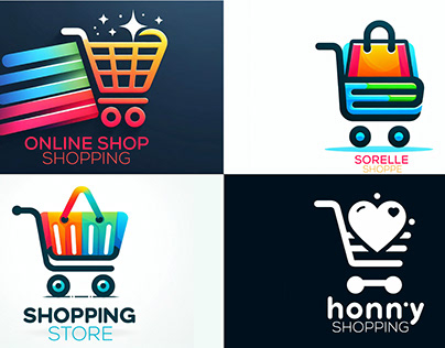 Shopping logo design