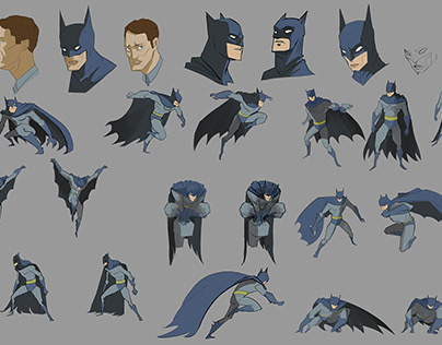 Batman characters designs