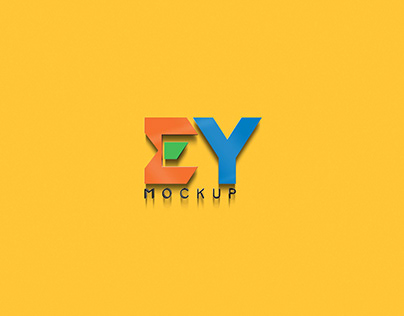 3D Logo Design Mockup