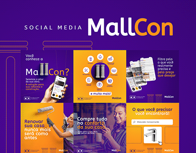Social Media - MallCon App