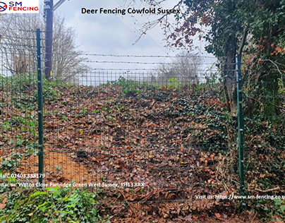 Deer Fencing Cowfold sussex