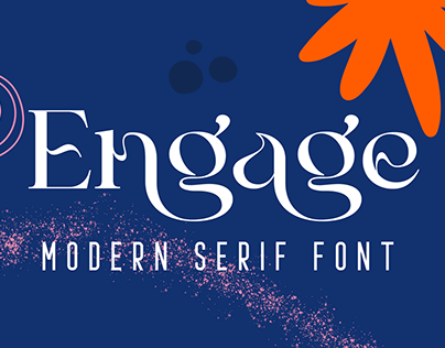 Free Font - Engage