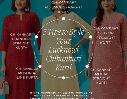 5 Tips to Style Your Lucknowi Chikankari Kurti