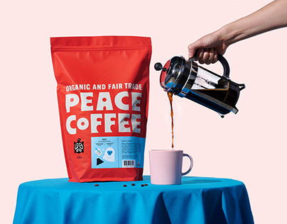 Peace Coffee Rebrand
