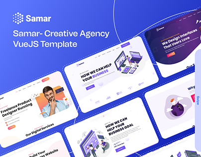 Samar - Creative Agency VueJS Template