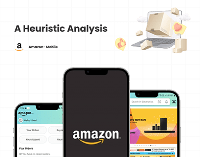 UI/UX Heuristics Analysis of Amazon App