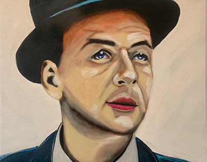 Frank Sinatra, painting