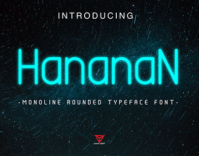 Coming Soon - Hananan Font