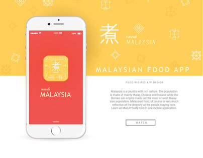 Malaysian food recipes app
