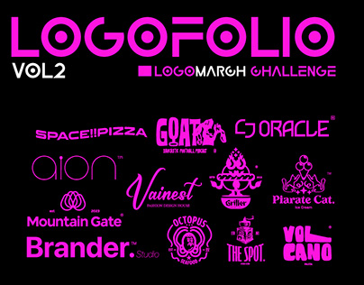 LOGOFOLIO ( VOL2 ) - MARCH CHALLENGE