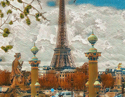 Beautiful Eiffel Tower, Paris