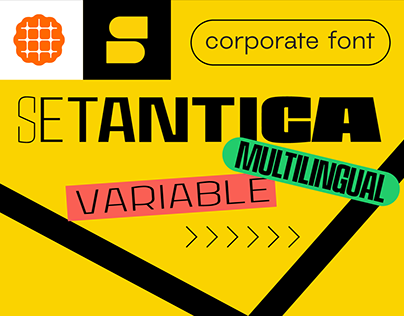 Setantica – Setanta Sports Corporate Font