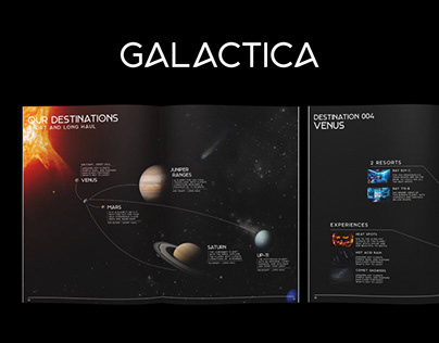 Galactica - Layout Design