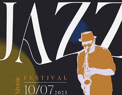 Graphic Design Idea - Poster Jazz Music Festival