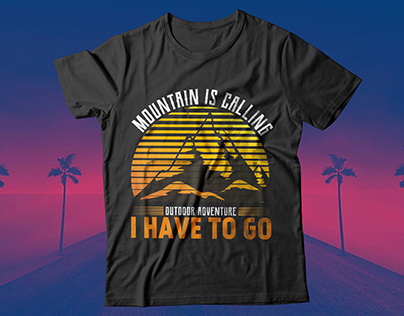 Adventure t-shirt design