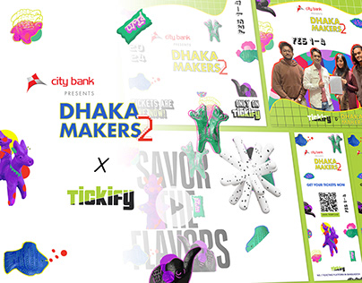Dhaka Makers 2 X Tickify social media content