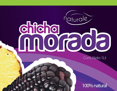 Chicha Morada - Etiqueta