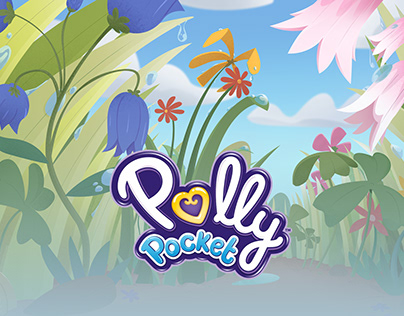 Polly Pocket Background and Layout Art