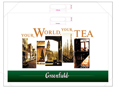 GREENFIELD TEA - calendar 2009