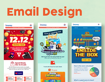 Email Marketing (EDM Design) - iMoney